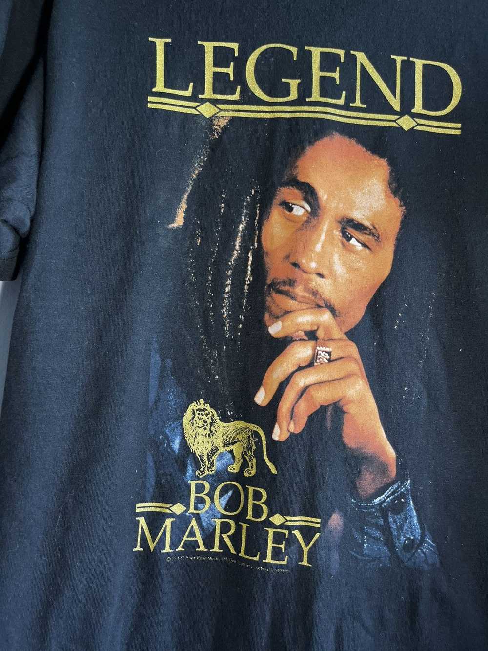 Bob Marley × Rap Tees × Vintage Vintage Bob Marle… - image 2