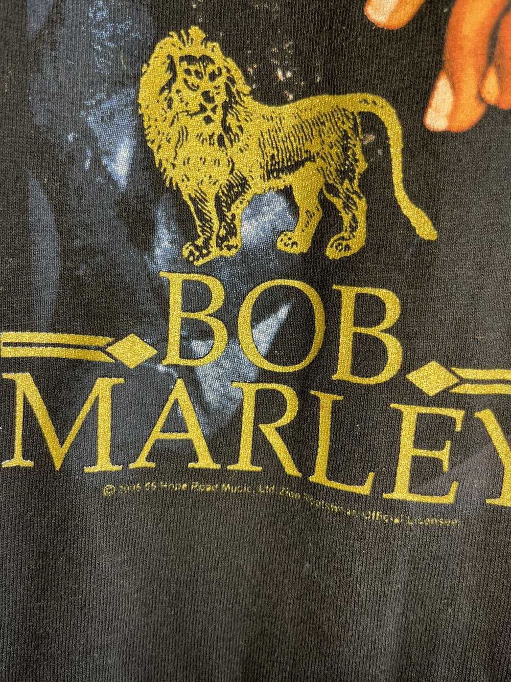 Bob Marley × Rap Tees × Vintage Vintage Bob Marle… - image 3
