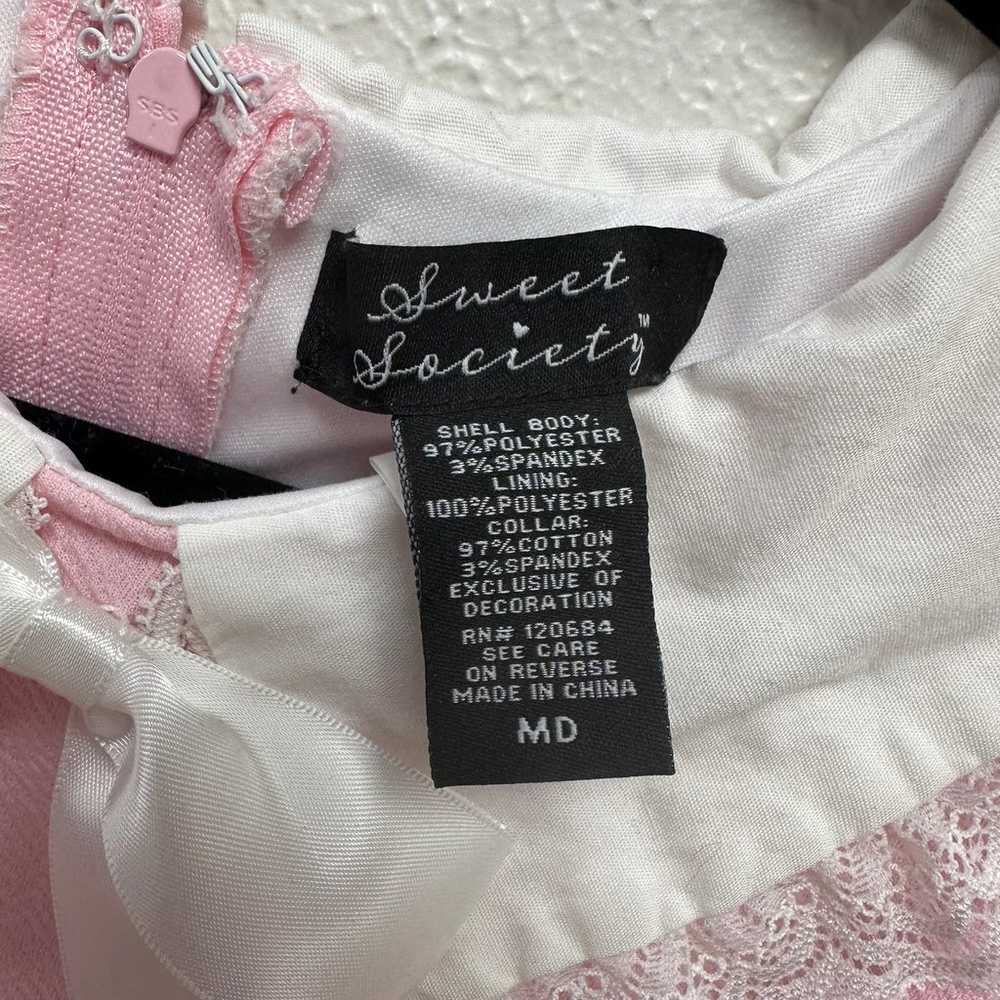 Sweet Society pink babydoll dress - image 9