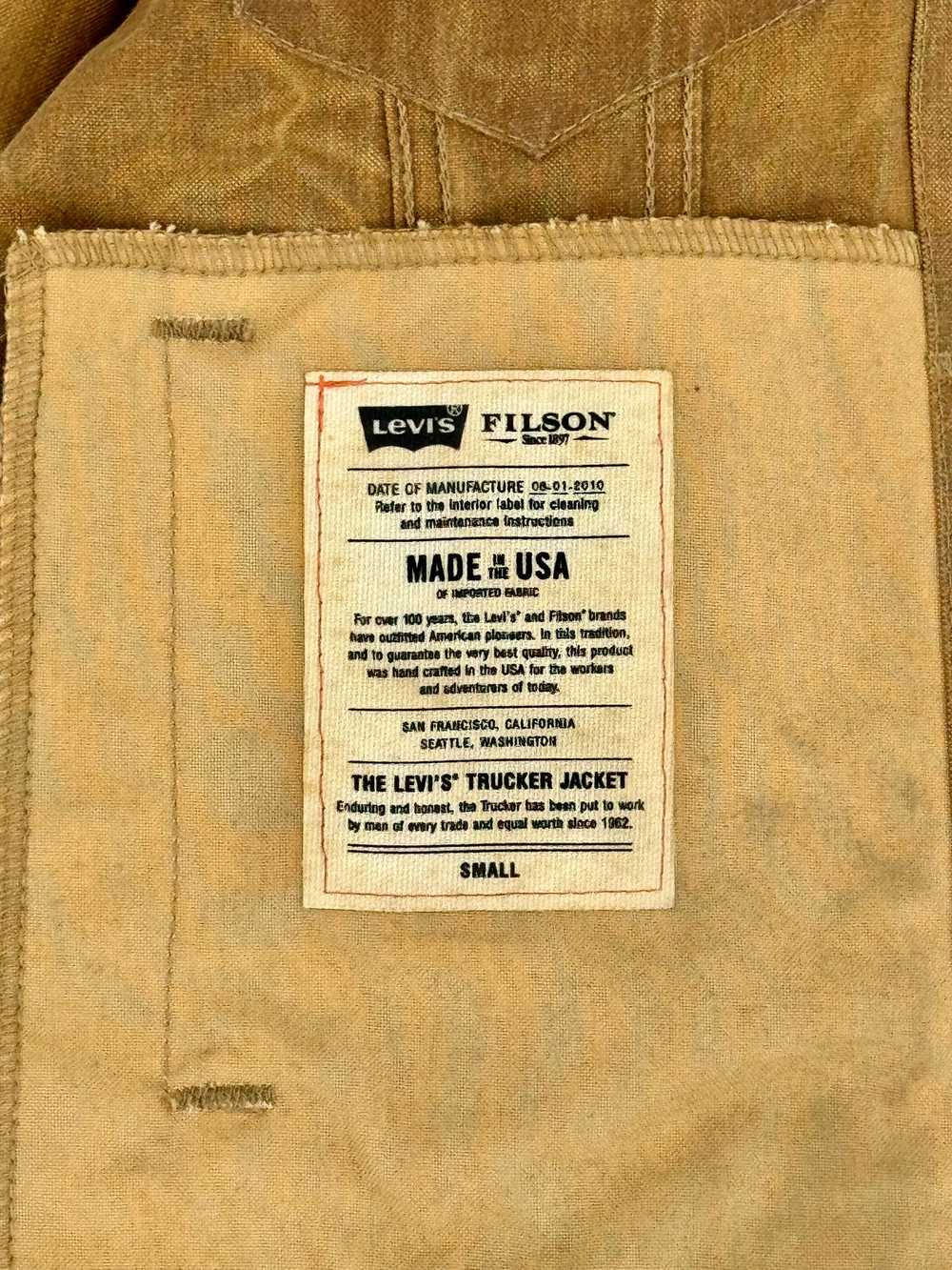 Filson × Levi's Levi's x Filson Tin Oil Cloth Tan… - image 5