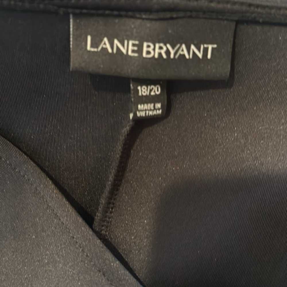 Lane Bryant Fit Flare Black Sequin Dress Sz 18/20 - image 7