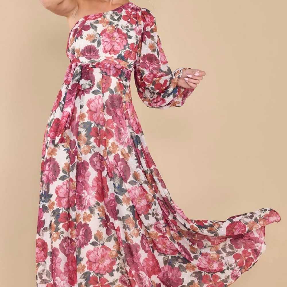 Multi Floral Print Maxi Dress - image 2