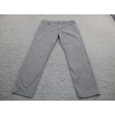 Vintage Greyson Pants Mens 38x32 Beige Performanc… - image 1