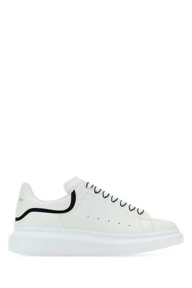 Alexander McQueen White Leather Sneakers With Whi… - image 1