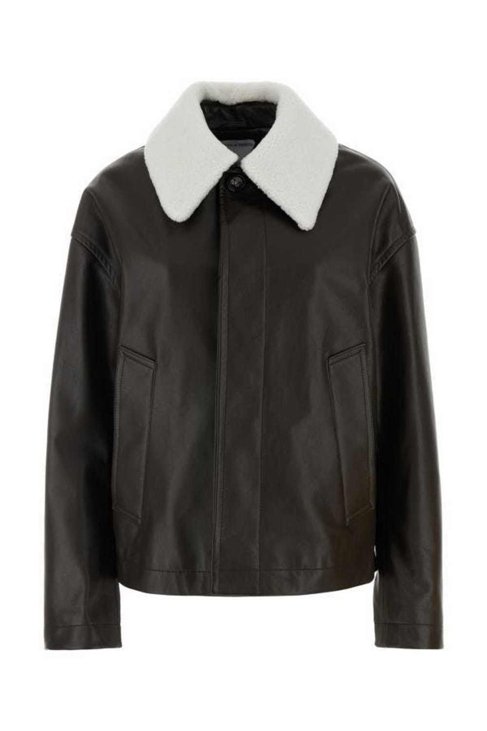 Bottega Veneta Dark Brown Leather Jacket - image 3