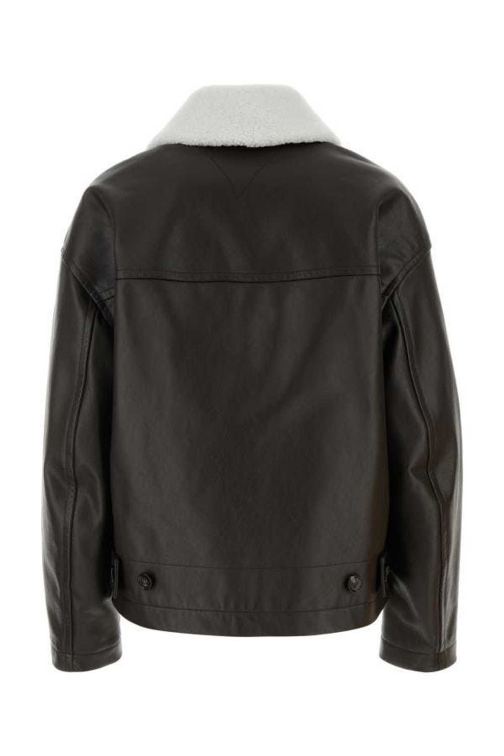 Bottega Veneta Dark Brown Leather Jacket - image 4