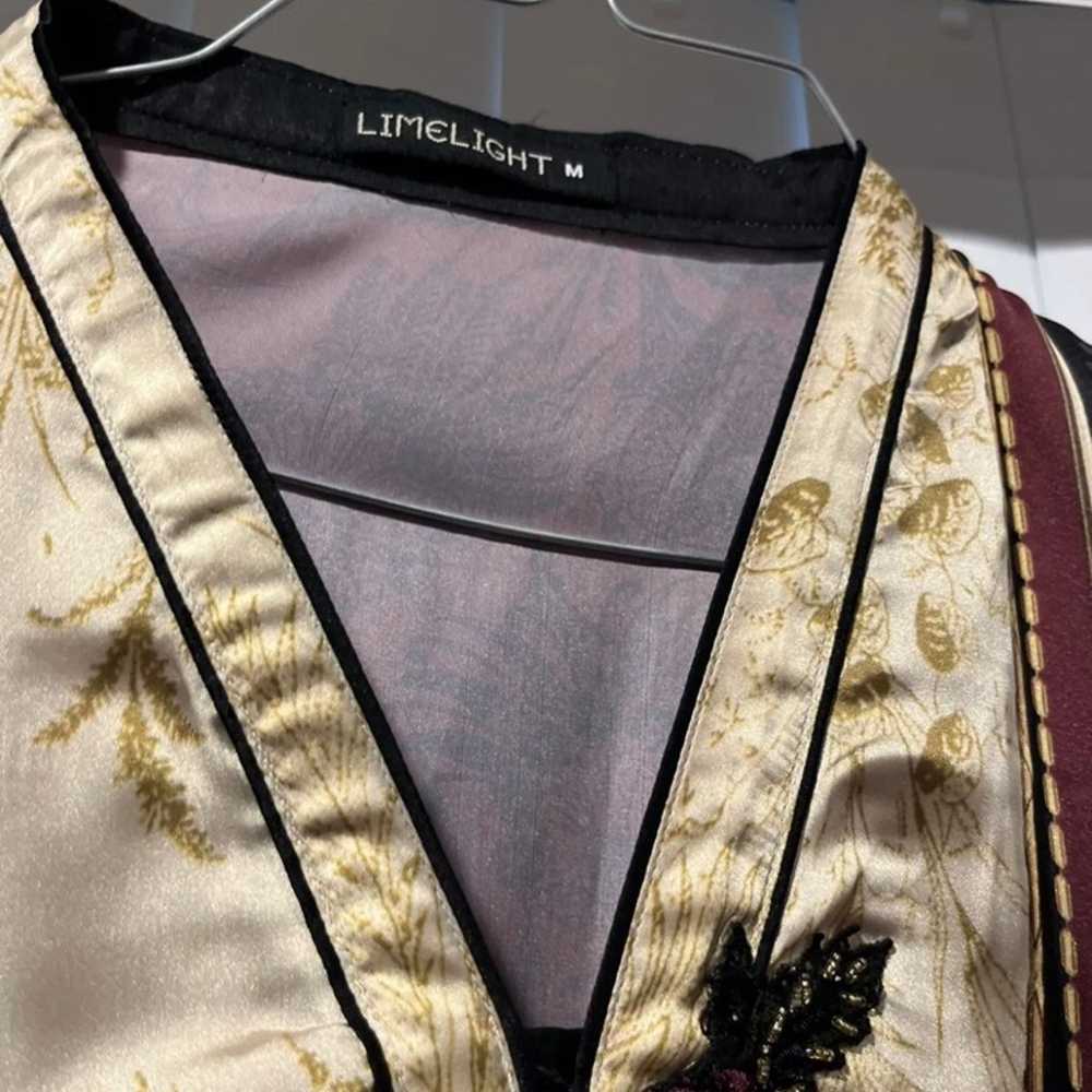 Indian/Pakistani silk with embellishment Shirt On… - image 3
