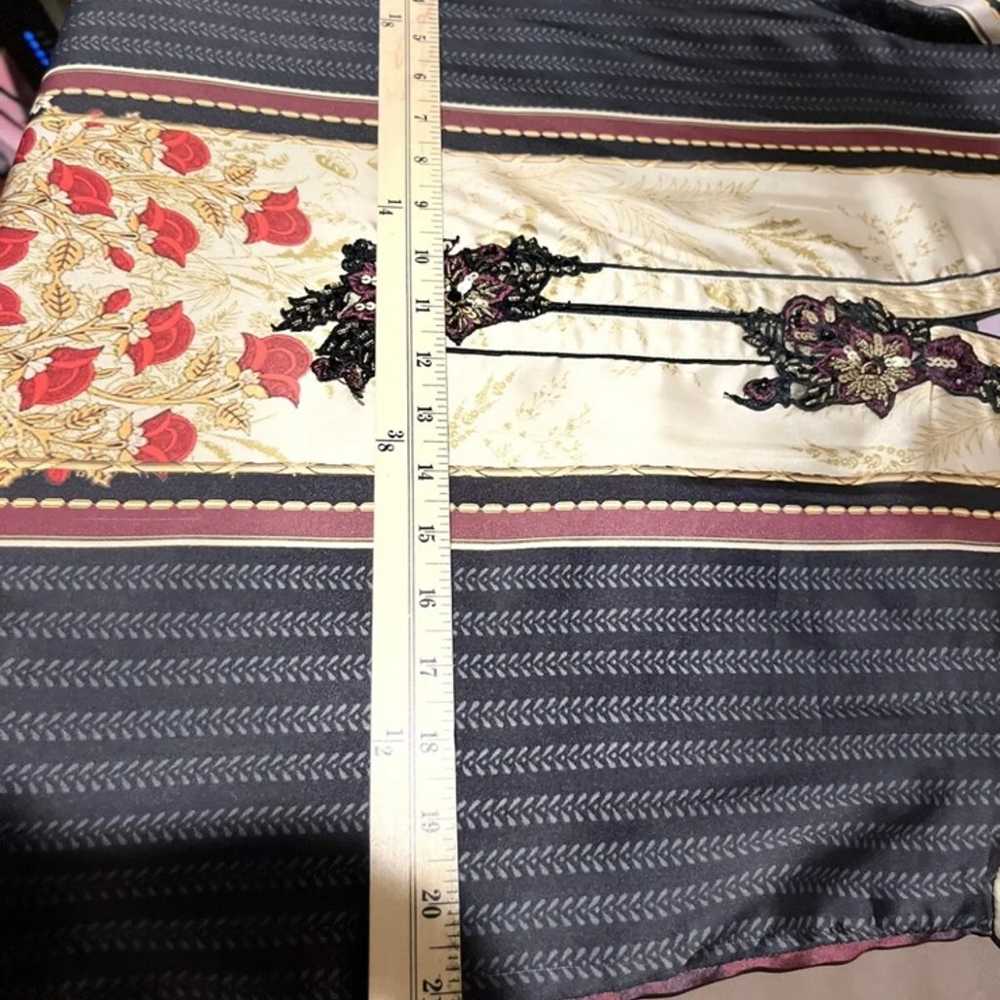 Indian/Pakistani silk with embellishment Shirt On… - image 5