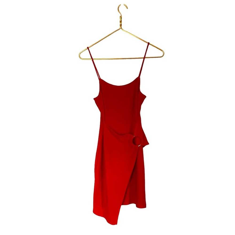 EUC Privacy Please x REVOLVE Red Ribbed Tank Dres… - image 1