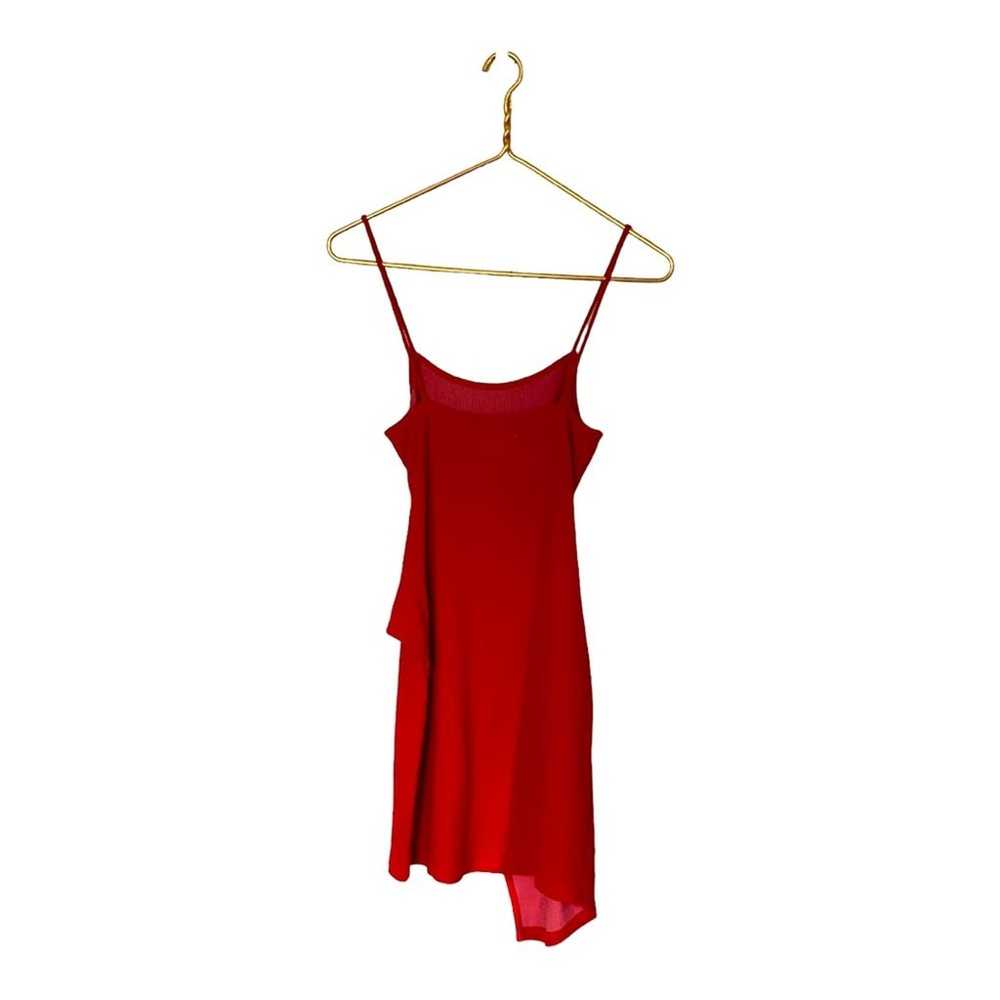 EUC Privacy Please x REVOLVE Red Ribbed Tank Dres… - image 2