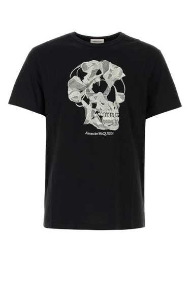 Alexander McQueen Black Cotton T-Shirt