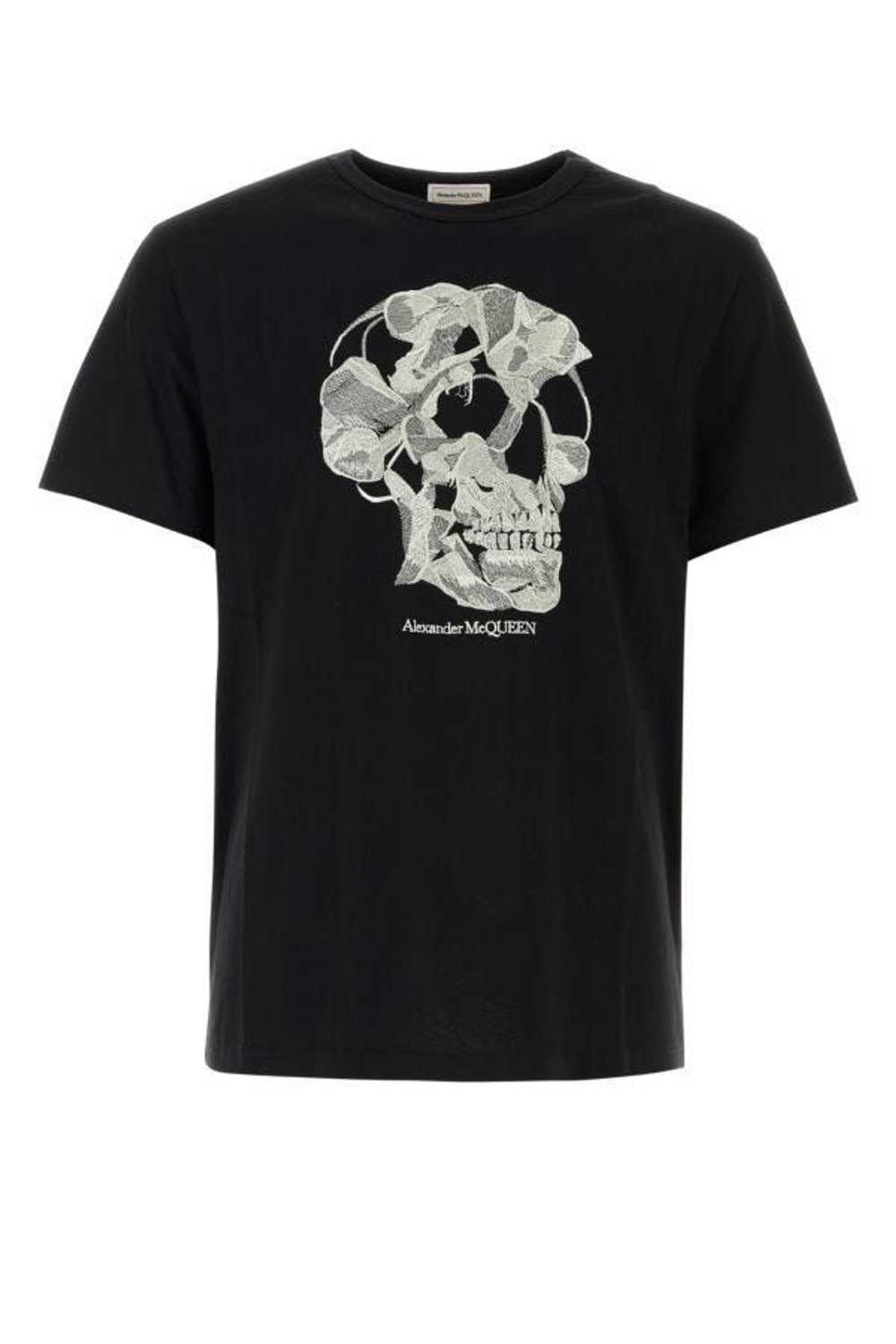 Alexander McQueen Black Cotton T-Shirt - image 3