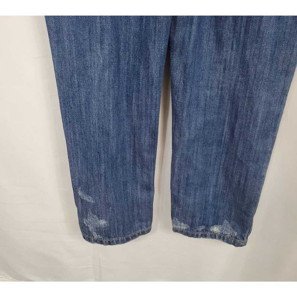 Hidden Jeans Medium Wash Distressed Blue Denim Sk… - image 5