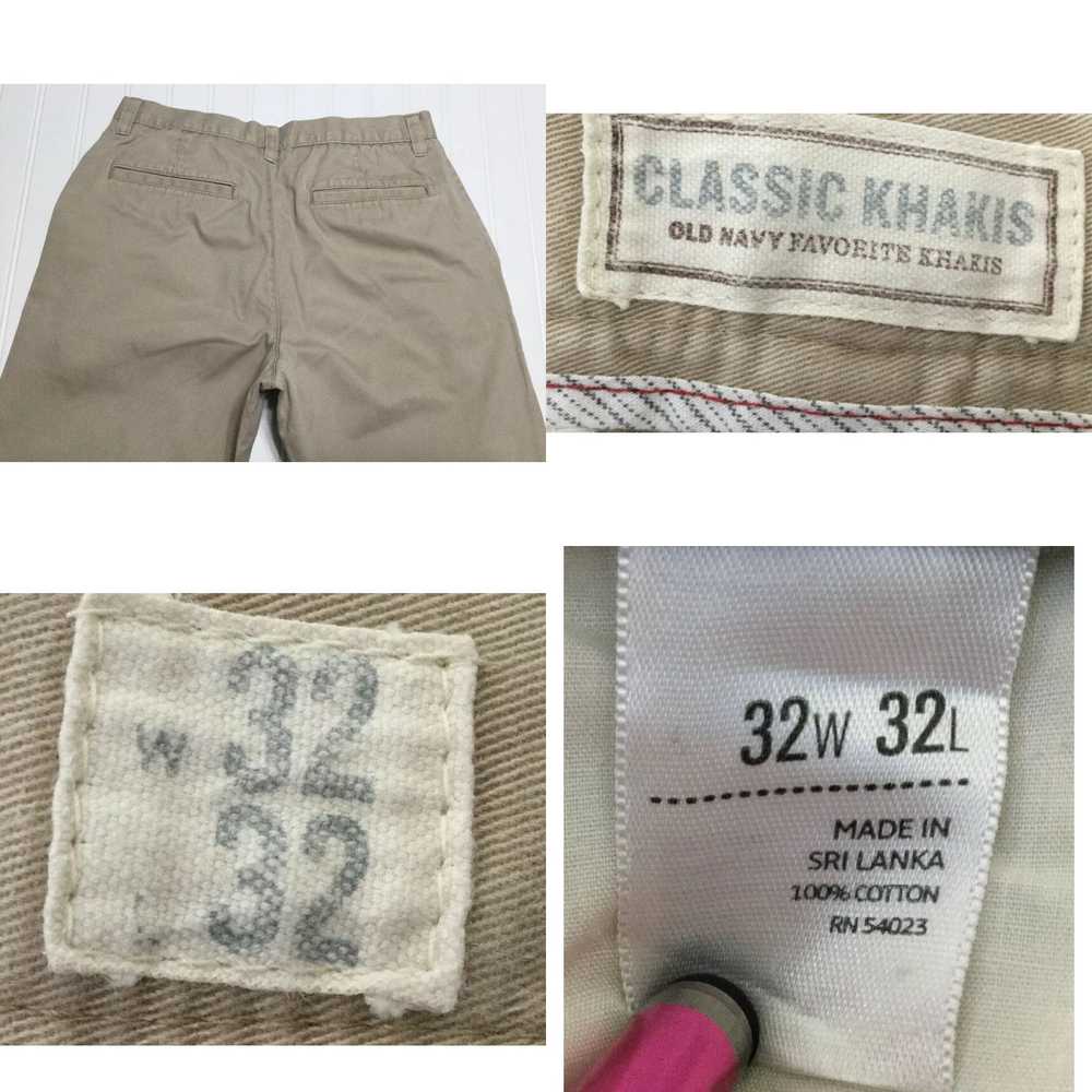 Old Navy OLD NAVY CLASSIC FAVORITE KHAKIS BEIGE F… - image 4