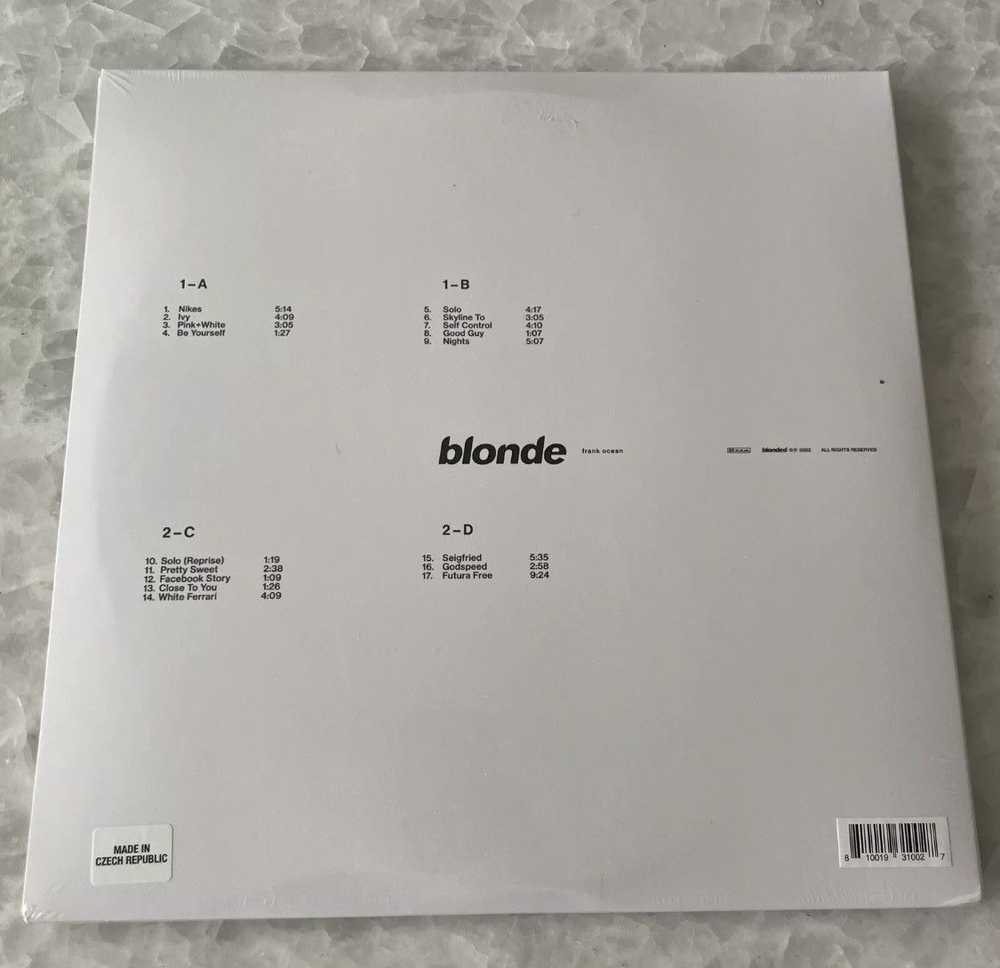 Frank Ocean Frank Ocean - Blonde Vinyl Record Alb… - image 2