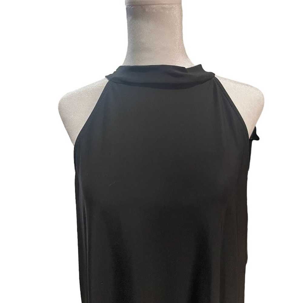 Nicole Miller New York Black Sheath Dress Size XL… - image 2