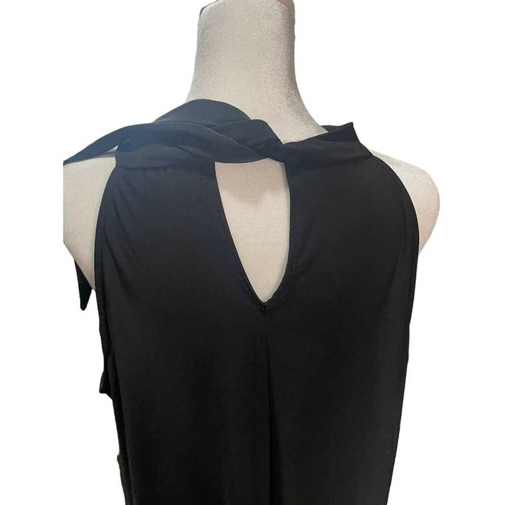 Nicole Miller New York Black Sheath Dress Size XL… - image 6