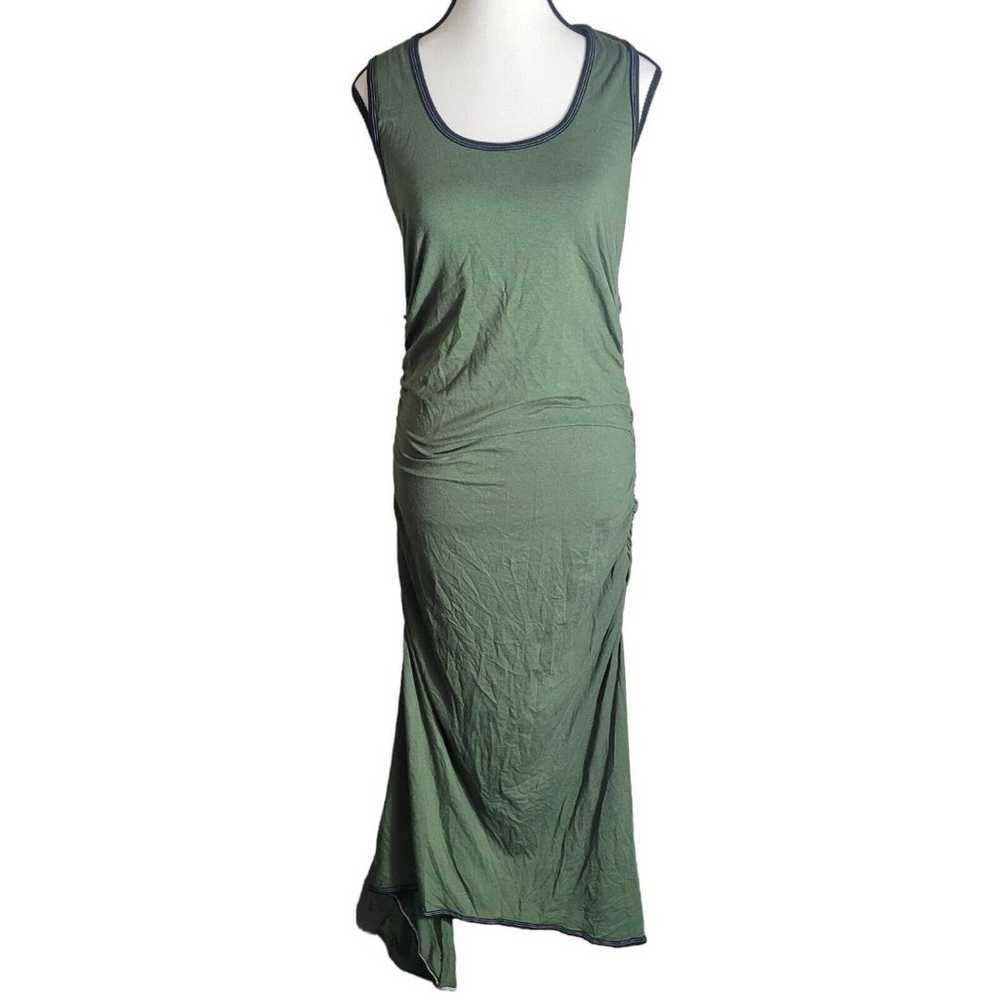Nikki Babie Ruched Mermaid Maxi Dress Size XL Rac… - image 1