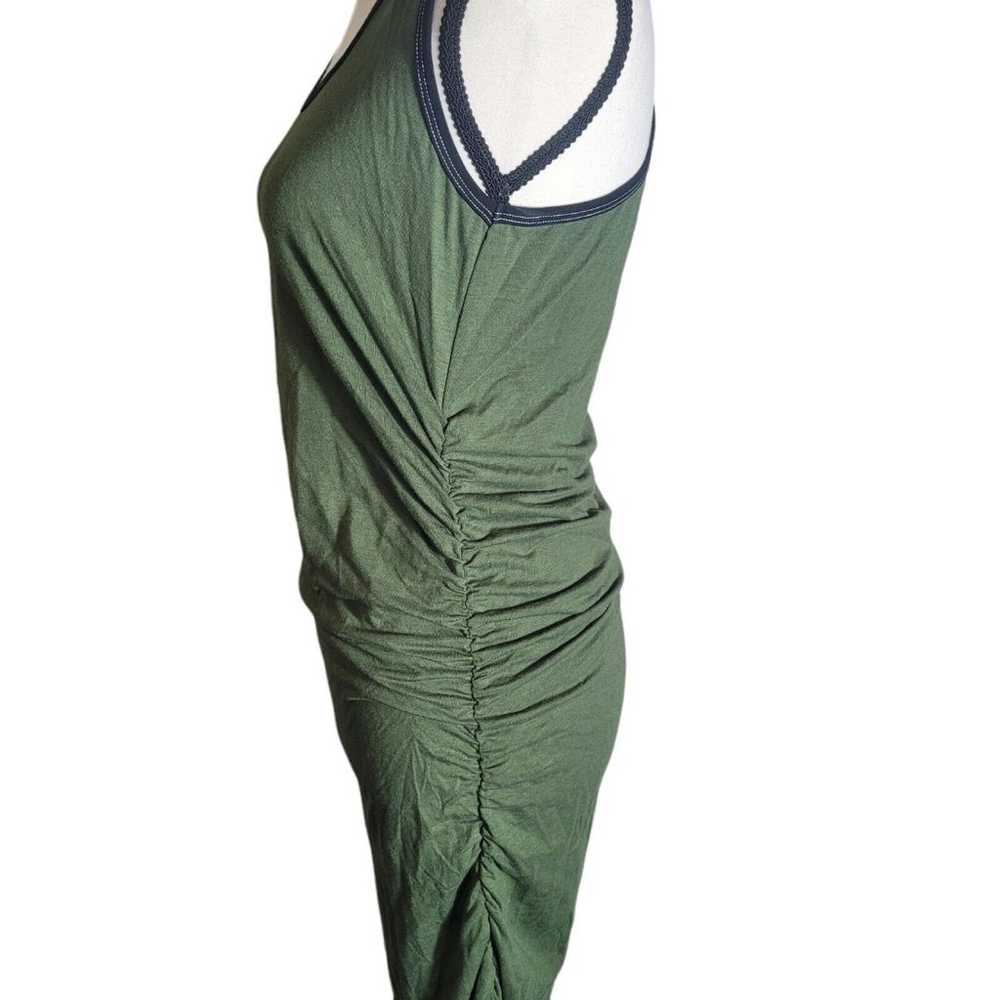 Nikki Babie Ruched Mermaid Maxi Dress Size XL Rac… - image 3