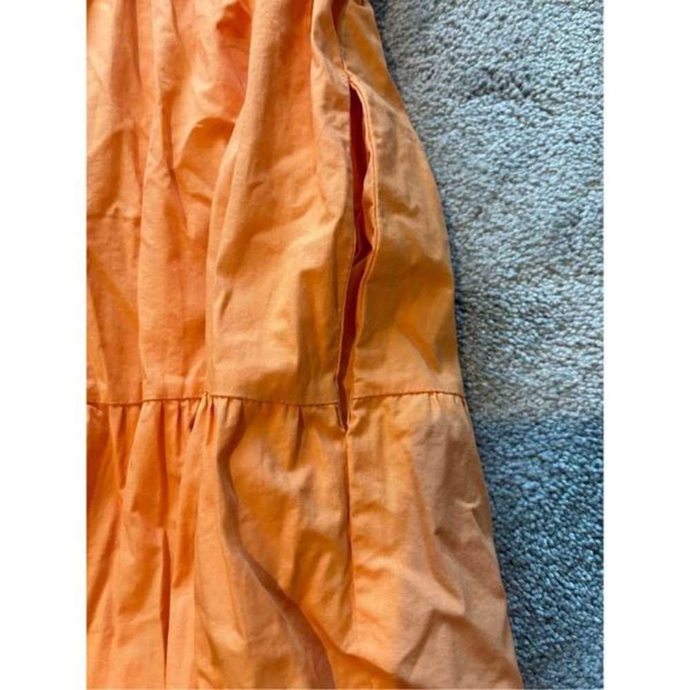 NWOT English Factory Short Puff Sleeve Midi Dress… - image 5