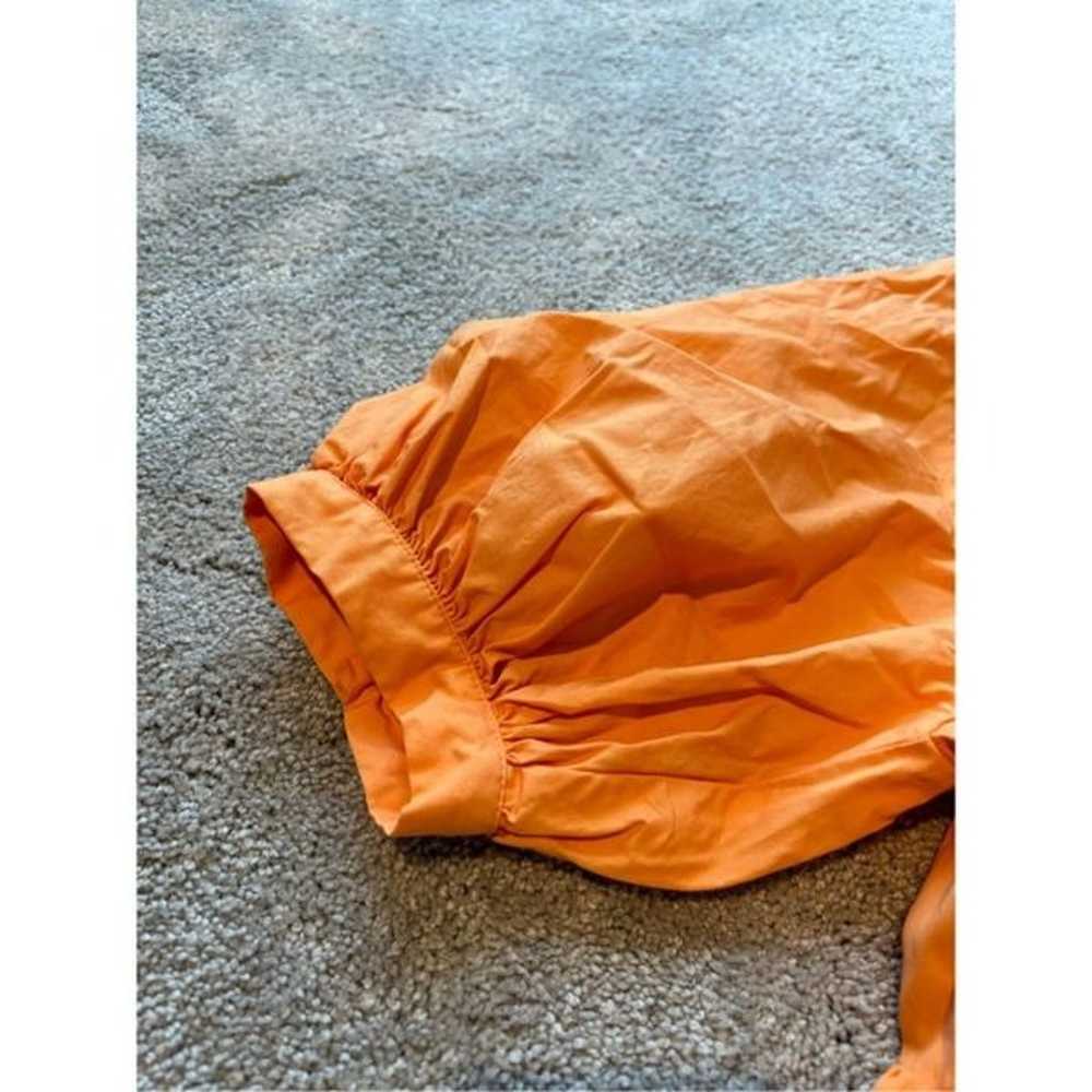 NWOT English Factory Short Puff Sleeve Midi Dress… - image 8