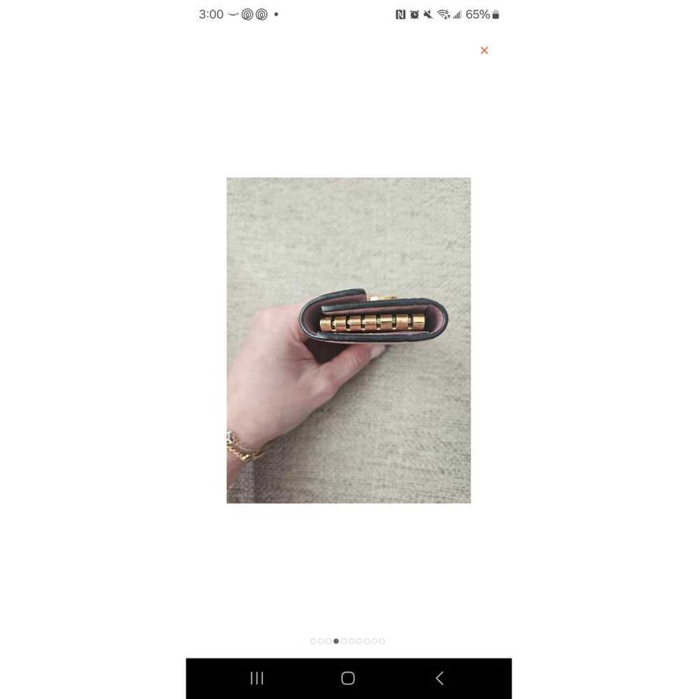 Gucci Leather key ring - image 2