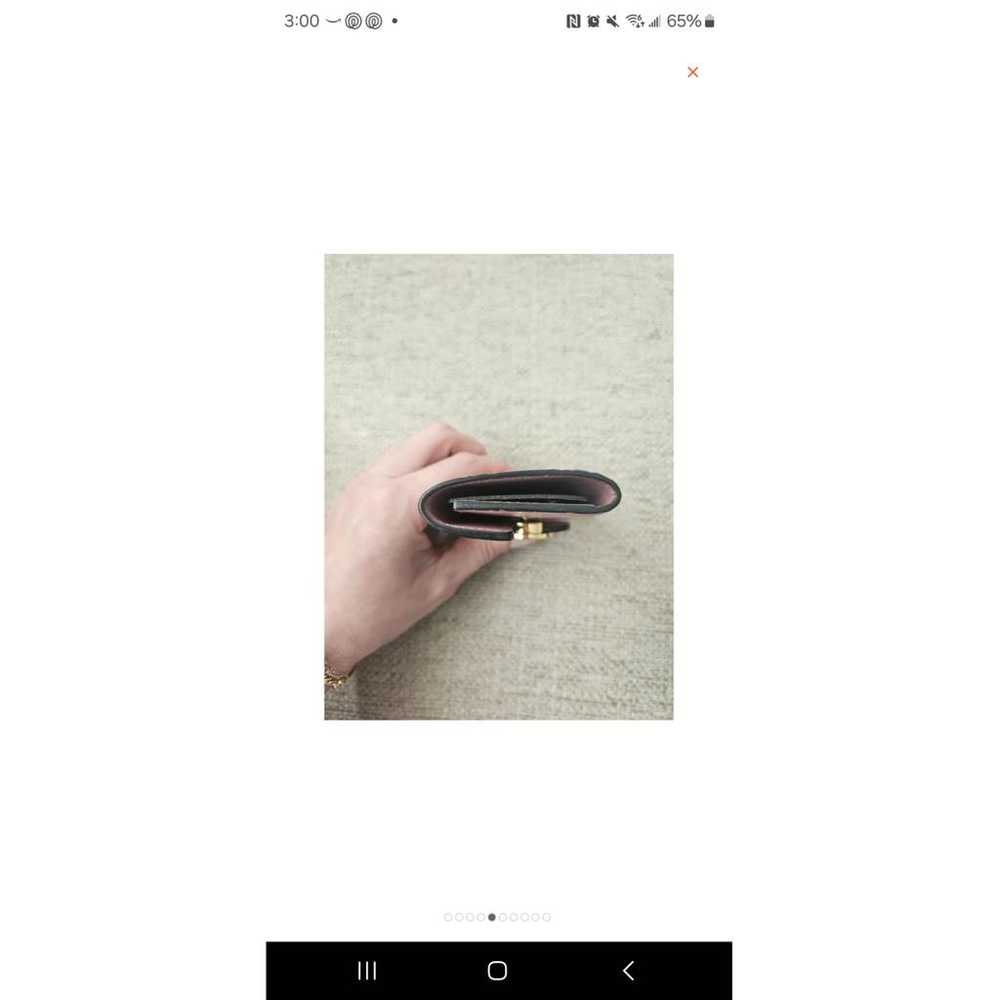 Gucci Leather key ring - image 3