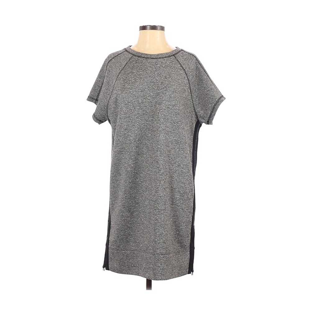 Madewell Women's Grey Stripe Casual Striped Side … - image 5