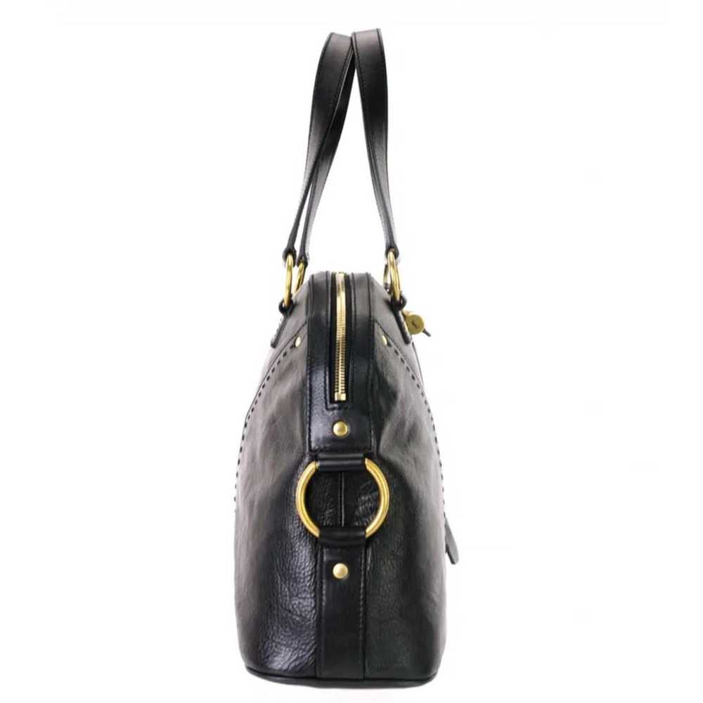 Yves Saint Laurent Muse leather handbag - image 2