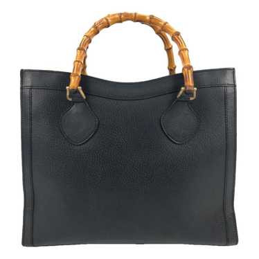 Gucci Diana Bamboo leather handbag - image 1