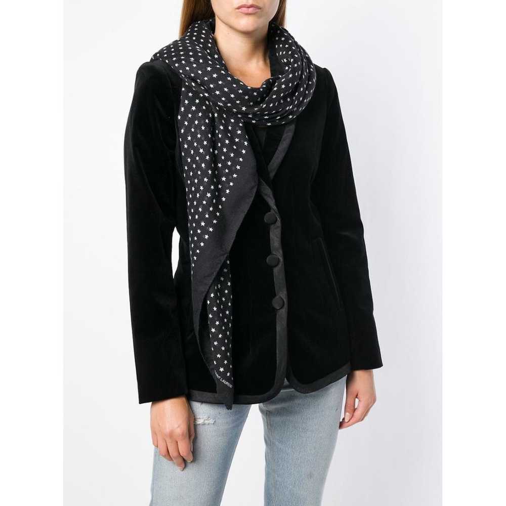 Saint Laurent Cashmere scarf - image 5