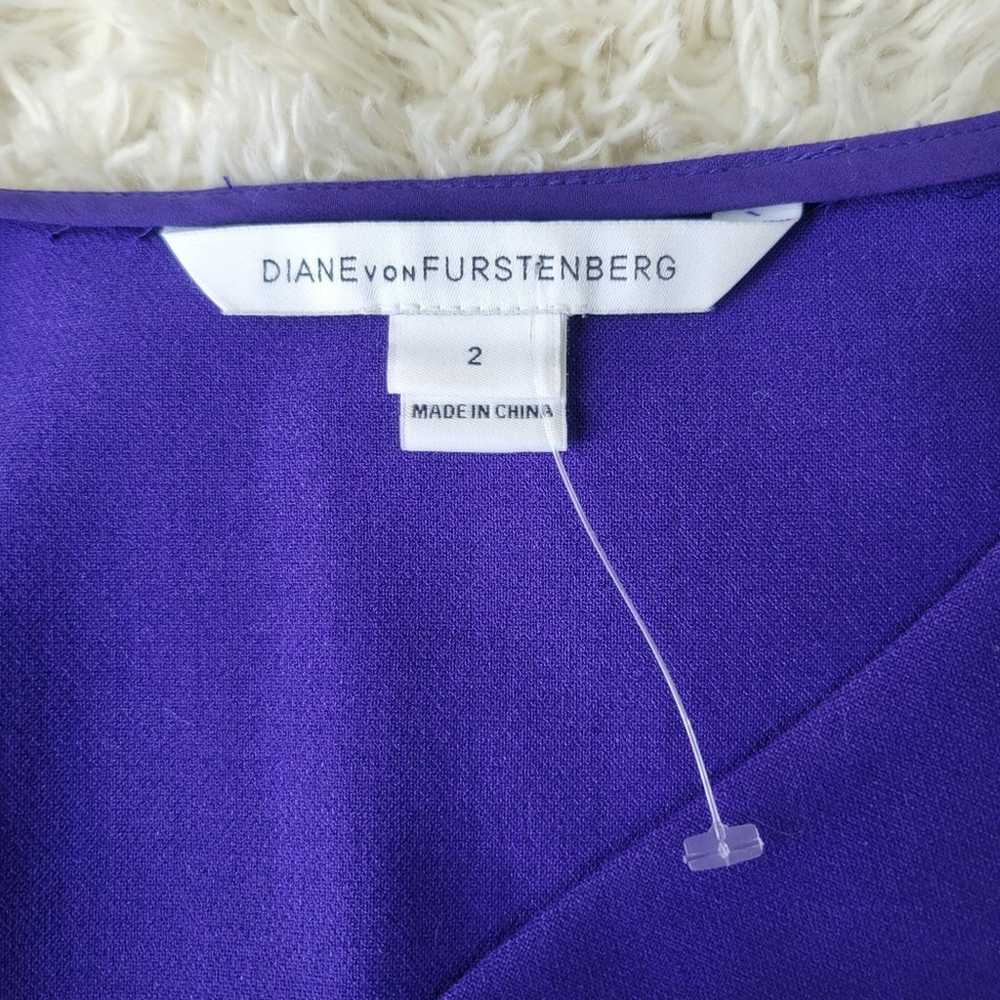 Diane Von Furstenberg Megan V Neck Sheath Dress R… - image 11