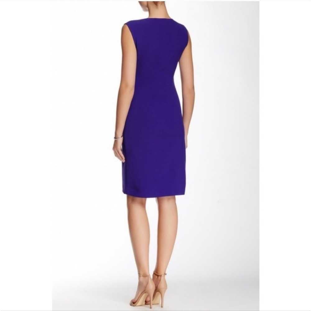 Diane Von Furstenberg Megan V Neck Sheath Dress R… - image 2