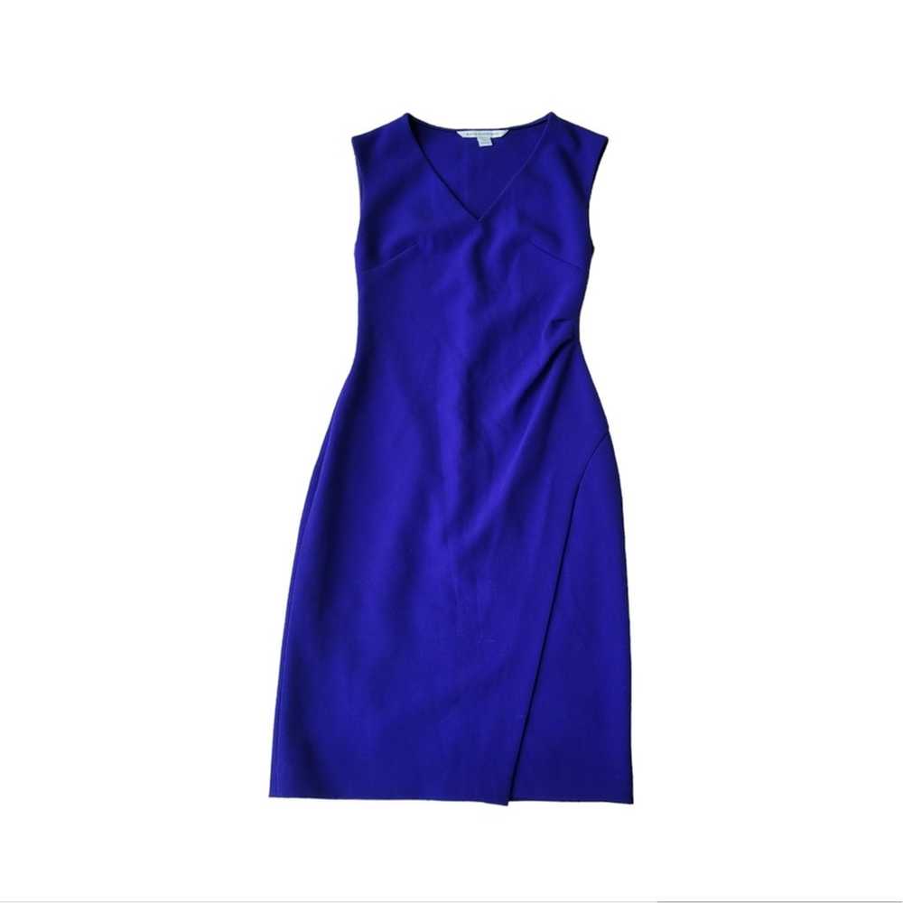 Diane Von Furstenberg Megan V Neck Sheath Dress R… - image 3