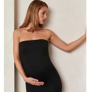 Mimi Maternity Black Formal Maternity strapless m… - image 1