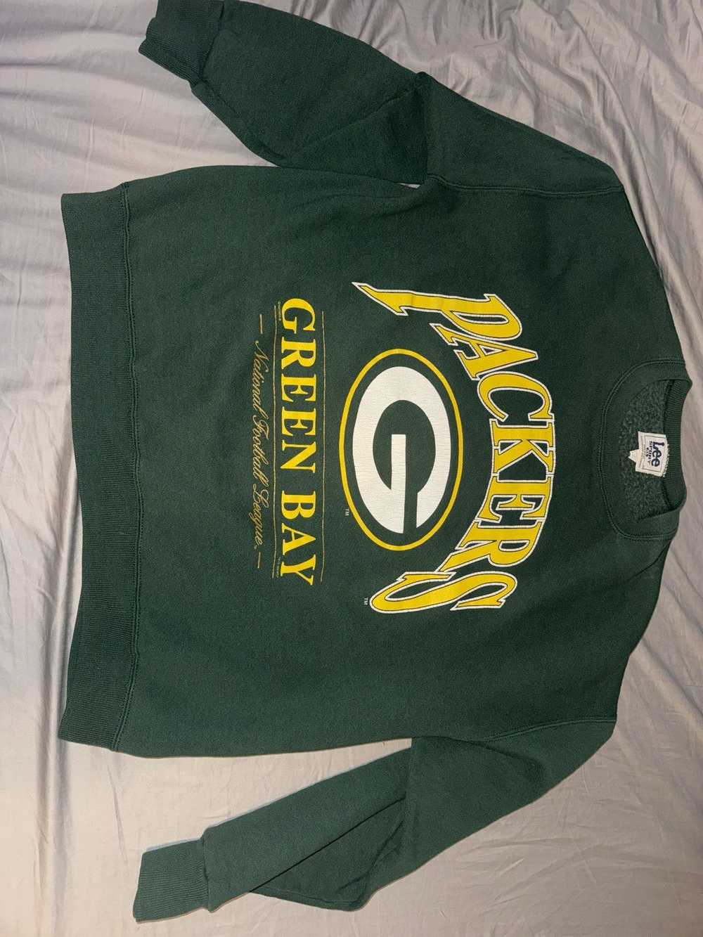 Lee Vintage Green Bay Packers Crewneck Sweatshirt - image 1