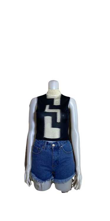 Fendi Vintage Fendi High Neck Tank Knit