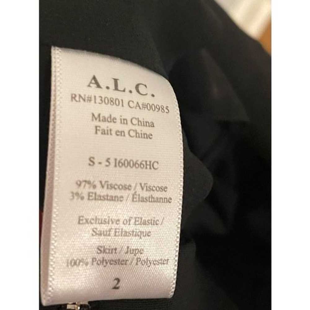A.L.C. Pleated Gown Black Size 2 - image 6