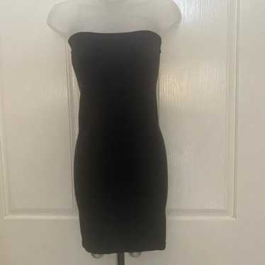 ALLSAINTS Black Strapless Bri Dress M - image 1
