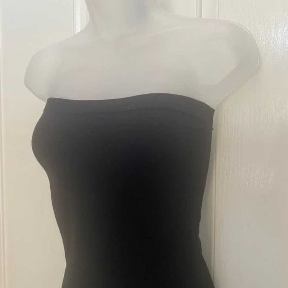 ALLSAINTS Black Strapless Bri Dress M - image 2