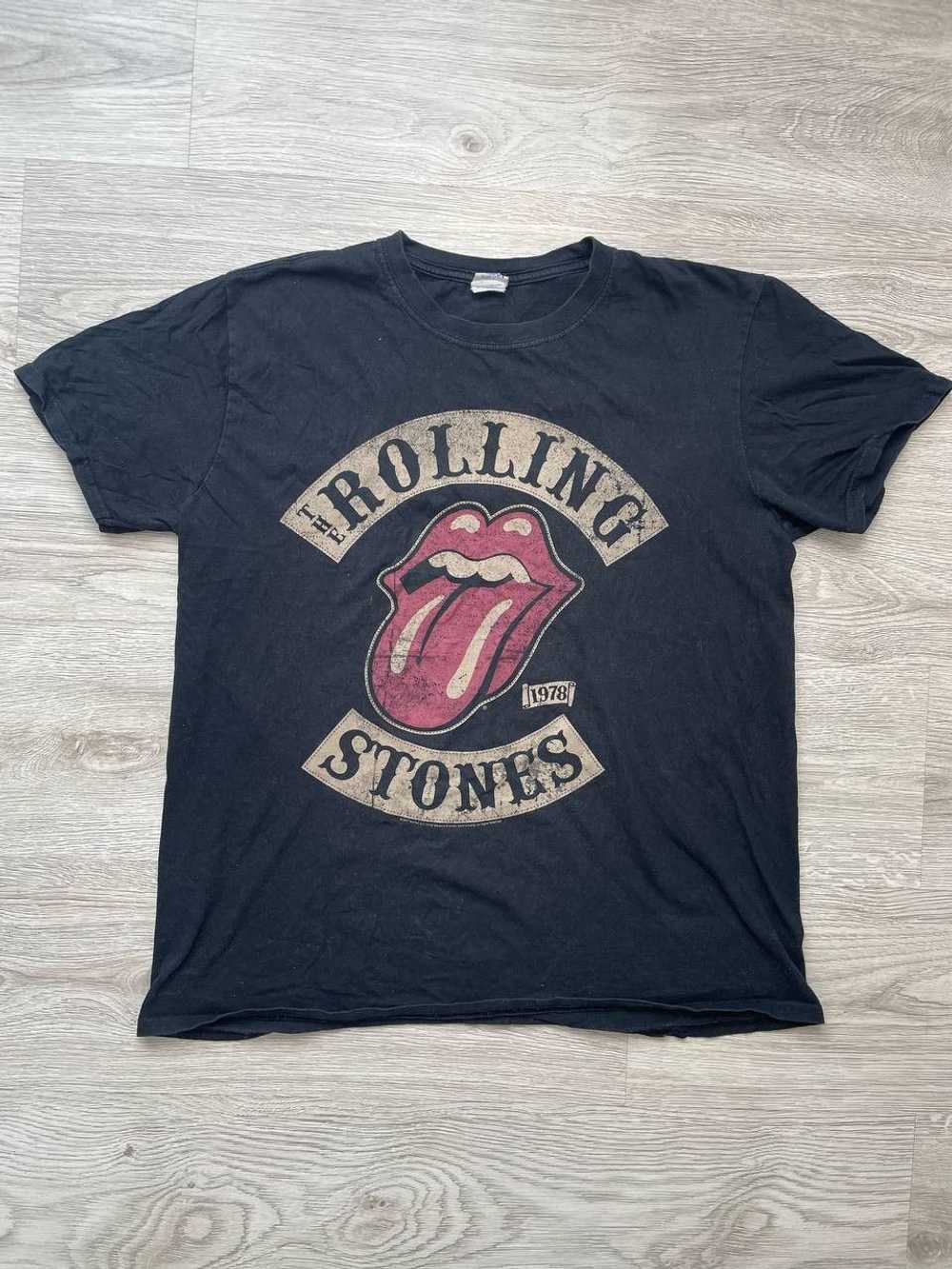 Band Tees × Gildan × The Rolling Stones Vintage T… - image 1