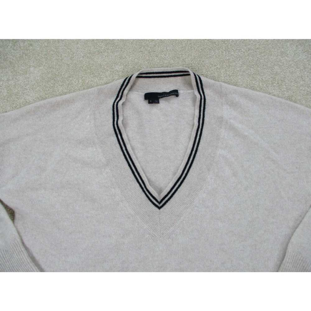 360 Cashmere 360 Cashmere Sweater Adult Small Bro… - image 3