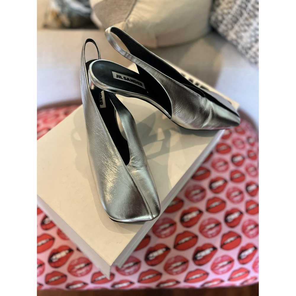 Jil Sander Leather heels - image 2