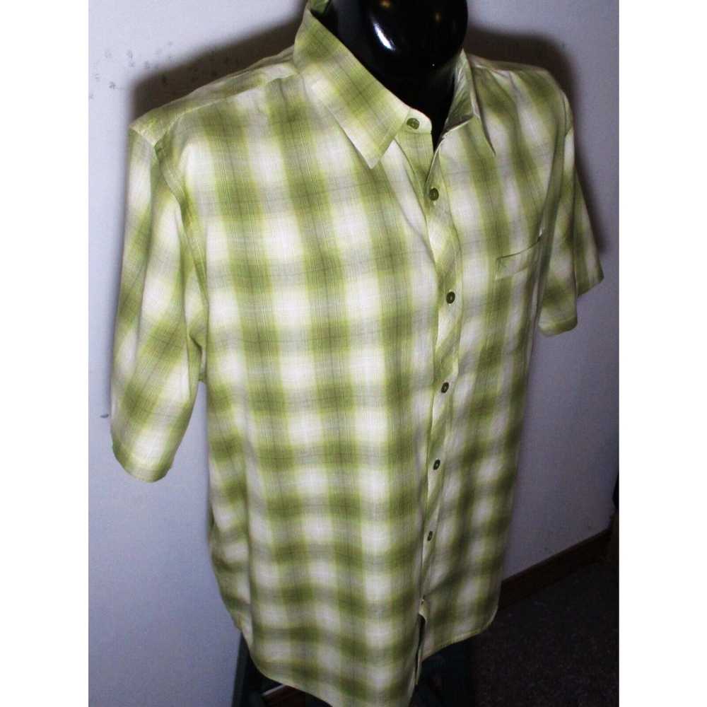 Vintage Men's HORNY TOAD Green 100% Organic Cotto… - image 3