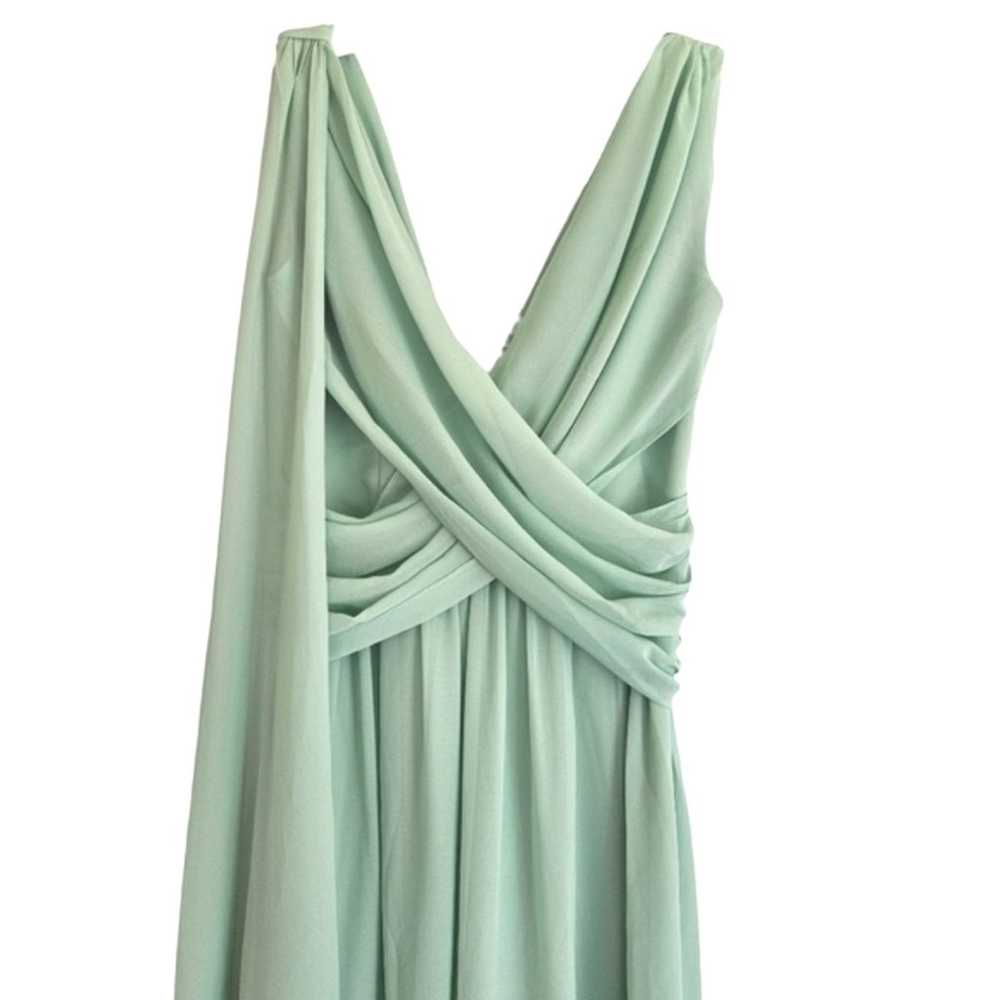 Revolve MAJORELLE Gertrude Gown Mint Green Weddin… - image 3