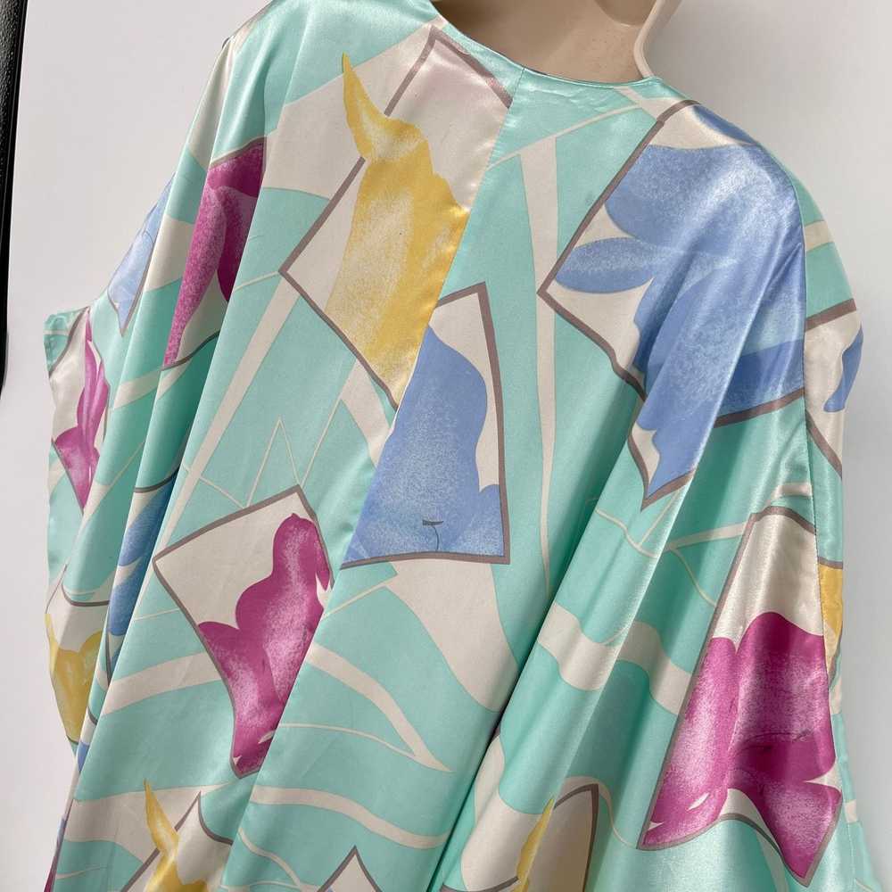 Vintage Flora Kung VINTAGE Kaftan Kimono Dress Sz… - image 9