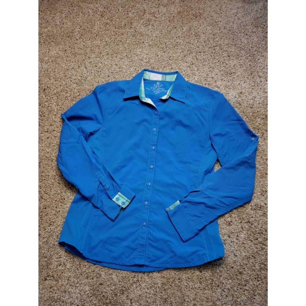 Vintage Kuhl Invoke Trail Shirt Medium Womens Blu… - image 1