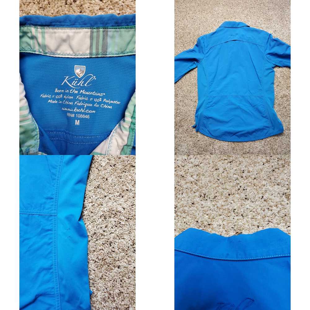 Vintage Kuhl Invoke Trail Shirt Medium Womens Blu… - image 4