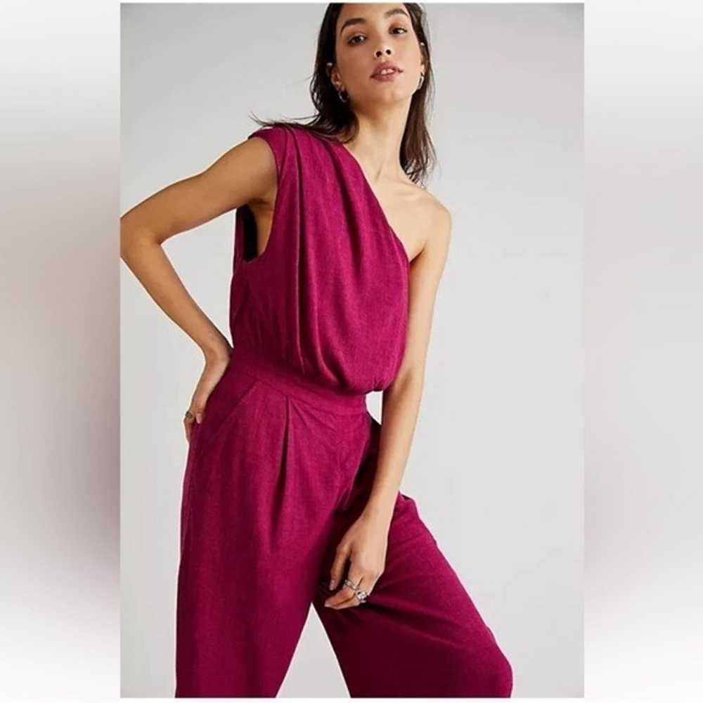 NEW Free People Avery Jumpsuit in Purple - image 2