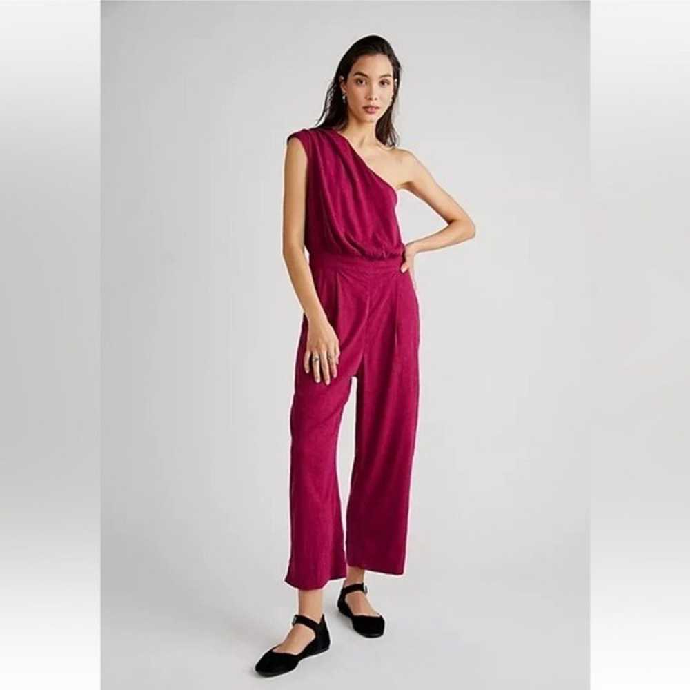 NEW Free People Avery Jumpsuit in Purple - image 3
